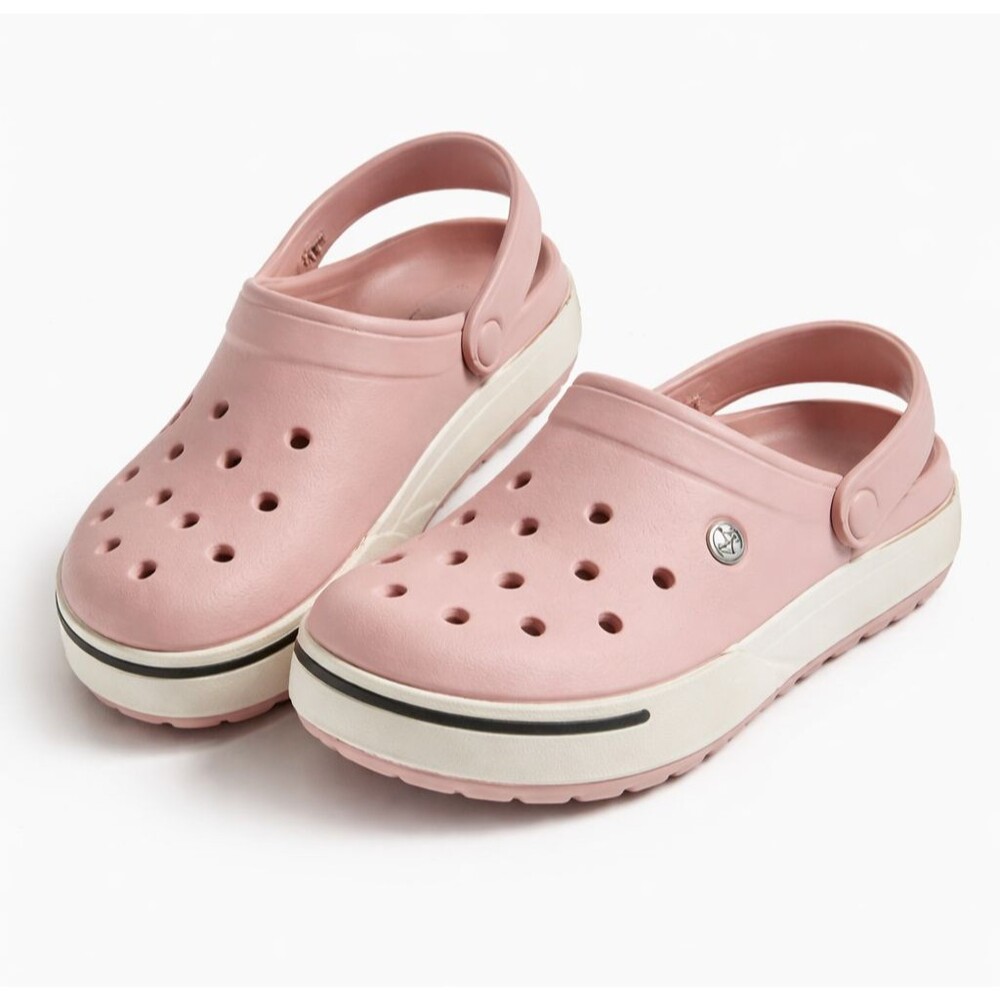 CROCS Crocband II Clogs Petal Pink Womens Size 9 Slip On Comfort Casual Shoes